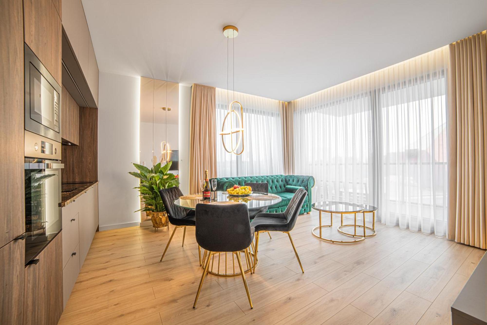 Apartament Amber Centrum Lux Leilighet Gdańsk Eksteriør bilde